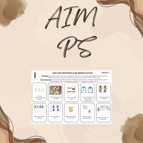 Ateliers autonomes PS