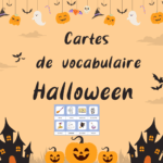 Cartes de vocabulaire halloween