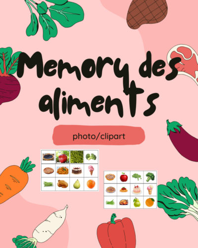Memory des aliments